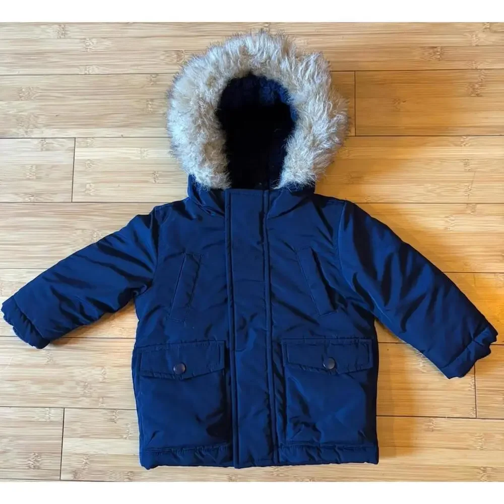 Gymboree 6-12 Months Hooded Winter Jacket VGUC